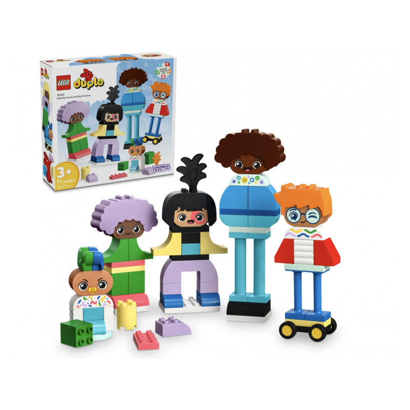 LEGO duplo - Personnages à construire aux différentes émotions (10423)