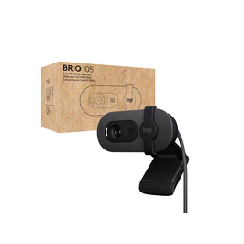 Logitech Brio 105 Full HD Webcam - Graphite - 960-001592