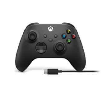 Microsoft Xbox Series X Controller incl. USB-C Cable carbon black 1V8-00002