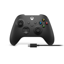 Microsoft Xbox Series X Controller incl. USB-C Cable carbon black 1V8-00002