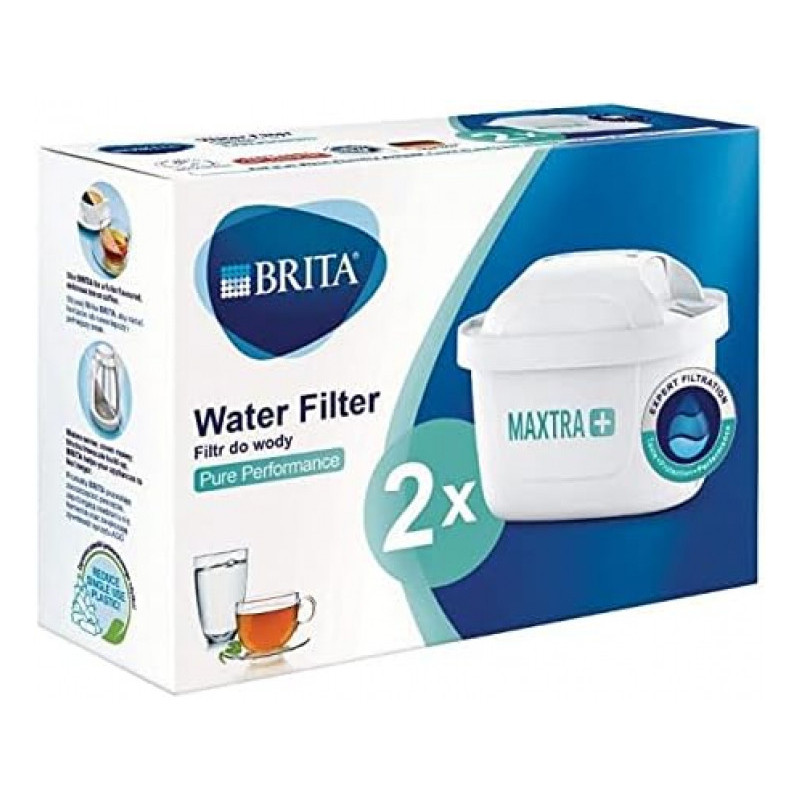 BRITA Water Filter Cartridge Maxtra+ Pure Performance 2x 1038688