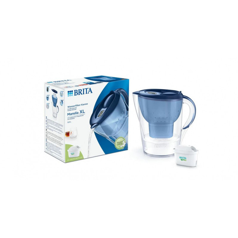 BRITA Wasserfilter-Kanne Marella XL Blue 125295