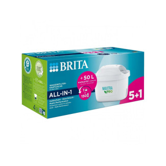 BRITA Cartouche de filtre à eau Tout-en-1 MAXTRA PRO  5+1 120 559