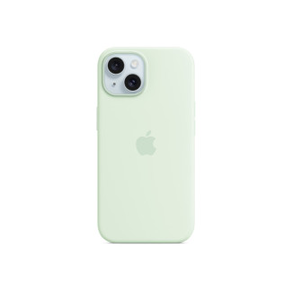 Apple iPhone 15 Silicone Case MagSafe Soft Mint MWNC3ZM/A