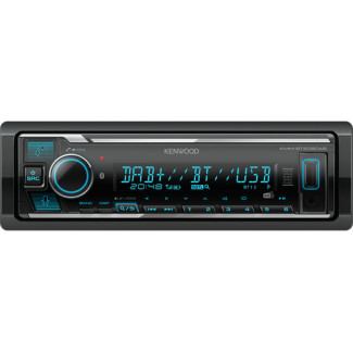 Kenwood Autoradio numérique. DAB+. Bluetooth et Alexa KMM-BT508DAB