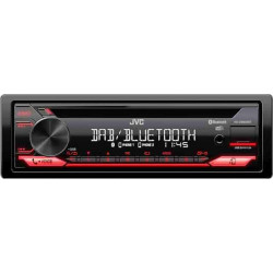 JVC Autoradio CD 1-DIN Bluetooth DAB+ KD-DB622BT