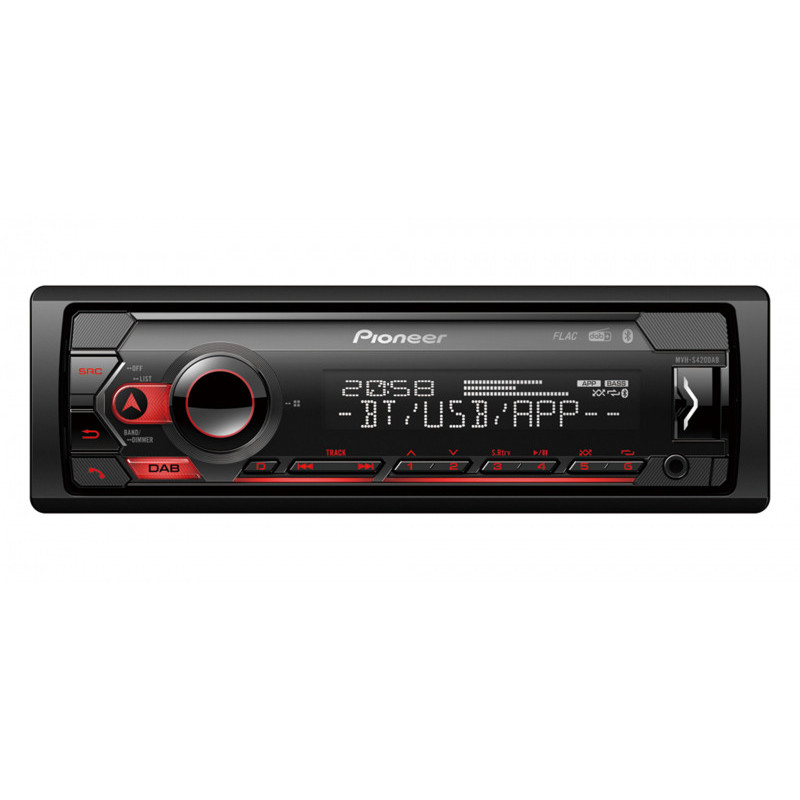 Pioneer Autoradio MVH-S420DAB noir