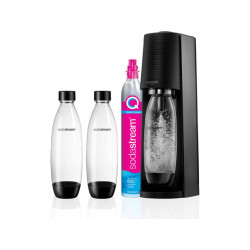 SodaStream Terra Valuepack noire + 2 bouteilles réutilisables