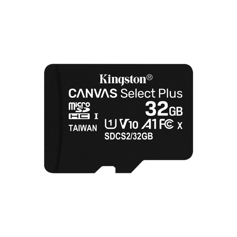 Kingston MicroSDHC 32GB +Adapter Canvas Select Plus SDCS2/32GB 