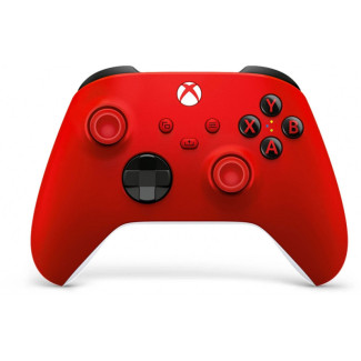 Microsoft Xbox Manette sans fil rouge (QAU-00012)