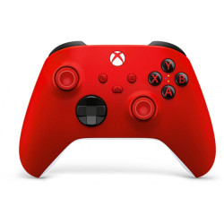 Microsoft Xbox Manette sans fil rouge (QAU-00012)