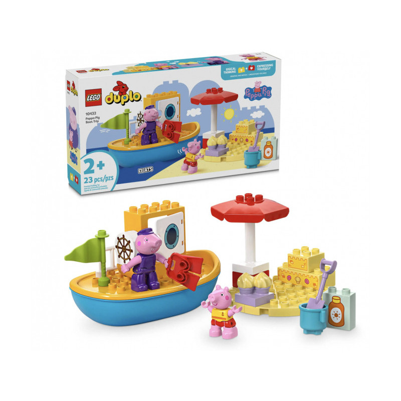 LEGO duplo - Le voyage en bateau de Peppa Pig (10432)