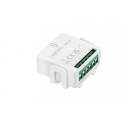 LogiLink Wi-Fi Smart 2 Channel Switch Module Tuya Compatible White SH0124