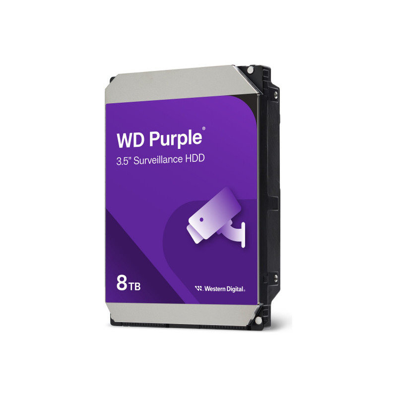 WD HDD Purple 8TB 3.5 SATA 6Gbs 256MB Festplatte Serial ATA WD85PURZ