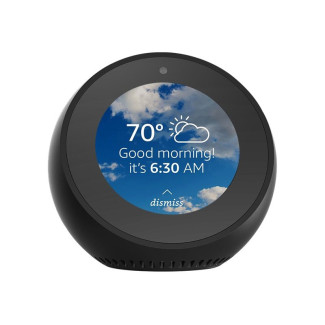 Amazon Echo Spot Smart Alarm Clock 2024 Black B0C2S2J7JP