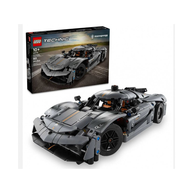 LEGO Technic - Koenigsegg Jesko Absolut super sports car in gray 42173