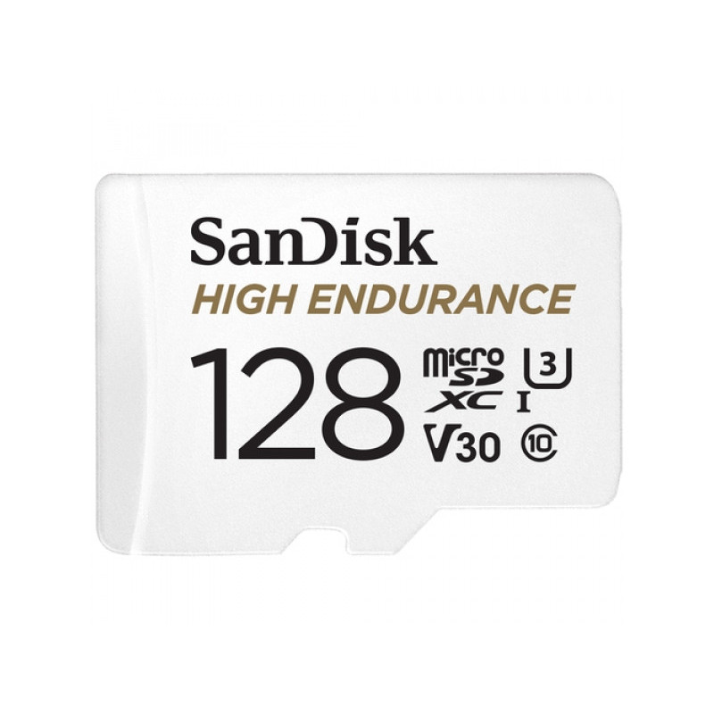 128 GB MicroSDXC SANDISK High Endurance R100/W40 - SDSQQNR-128G-GN6IA 