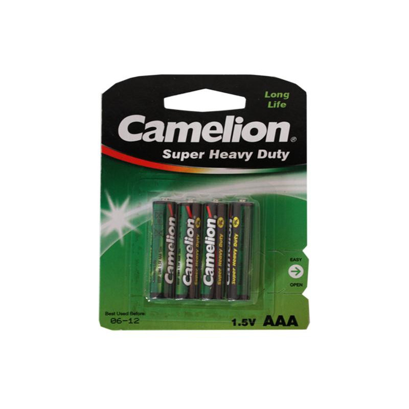 Camelion Pack de 4 piles R03 Micro AAA Camelion Pack de 4 piles R03 Micro AAA