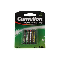 Camelion Pack de 4 piles R03 Micro AAA