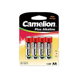Camelion Pack de 4 piles  Alcaline LR6 Mignon AA