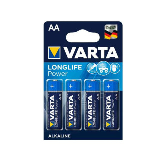 Varta Paquet de 4 piles longue durée LR06 Mignon AA