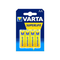 Varta Pack de 4 piles Superlife R06 Mignon AA