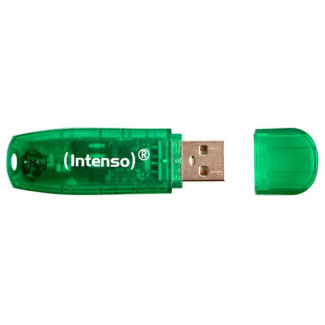Intenso USB Flash Drive Rainbow Line 8 Go Vert (3502460)