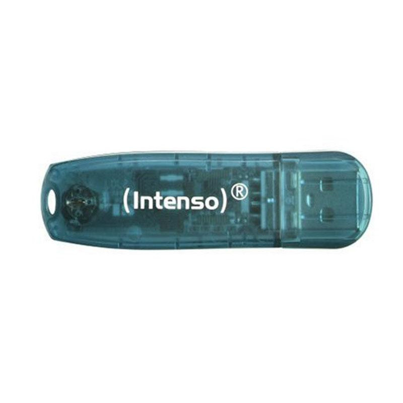 Intenso USB Flash Drive Rainbow Line 4 Go Bleu (3502450)