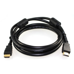Reekin HDMI Câble - 1.0 Mètre - FERRITE FULL HD (High Speed with Ethernet)