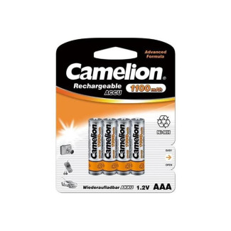 Camelion Pack de 4 piles AAA Micro 1100mAH