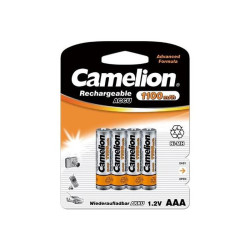 Camelion Pack de 4 piles AAA Micro 1100mAH