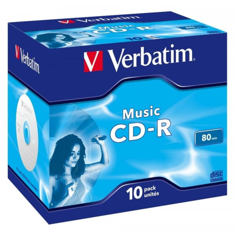 CD-R 80 Verbatim Audio 16x 10er Jewel Case 43365 CD-R 80 Verbatim Audio 16x 10er Jewel Case 43365