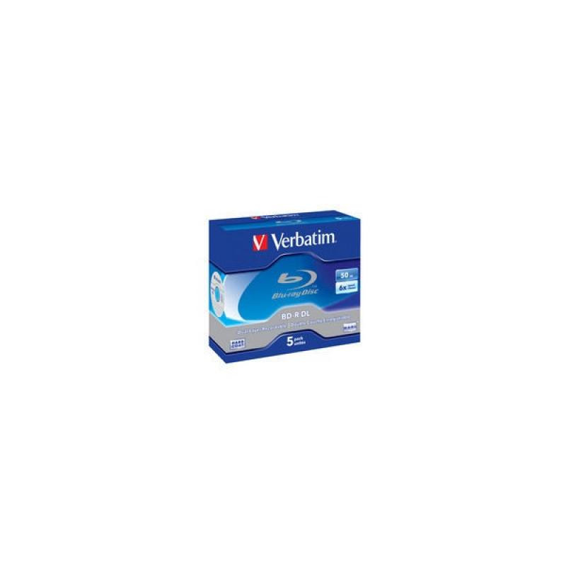 BD-R 50GB Verbatim 6x 5er Jewel Case 43748 BD-R 50GB Verbatim 6x 5er Jewel Case 43748
