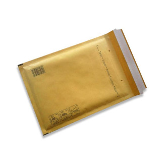 Pack C MARRON - 100 x Enveloppes à bulles 170x225mm
