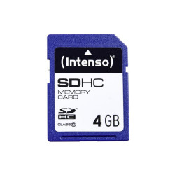 Intenso Speicherkarte SDHC 4GB CL 10 (3411450)
