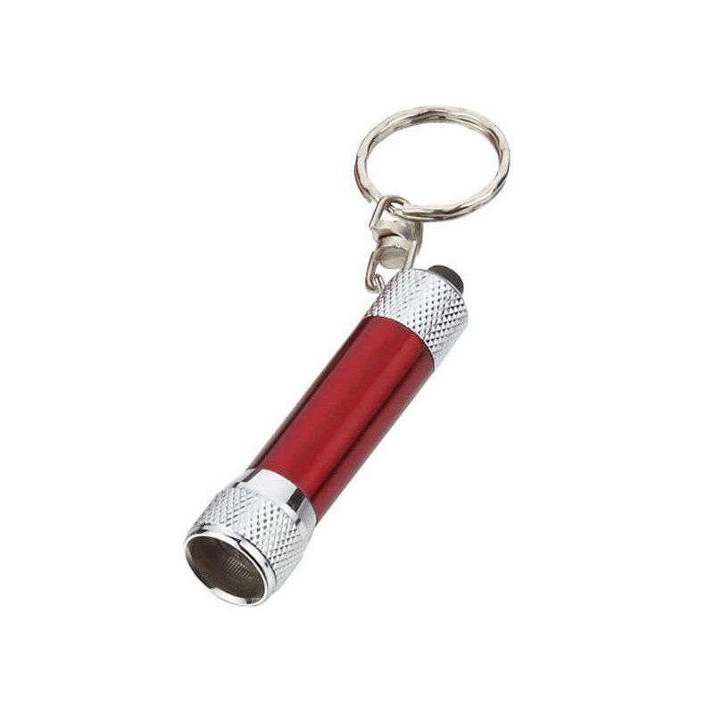 Lampe de poche Arcas 3 LED en aluminium avec porte-clés (4 Colors Mix) Lampe de poche Arcas 3 LED en aluminium avec porte-clés (4 Colors Mix)