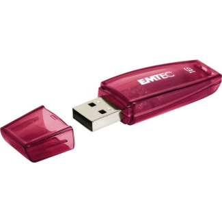 Emtec USB Flash Drive C410 Color Mix 16GB Red