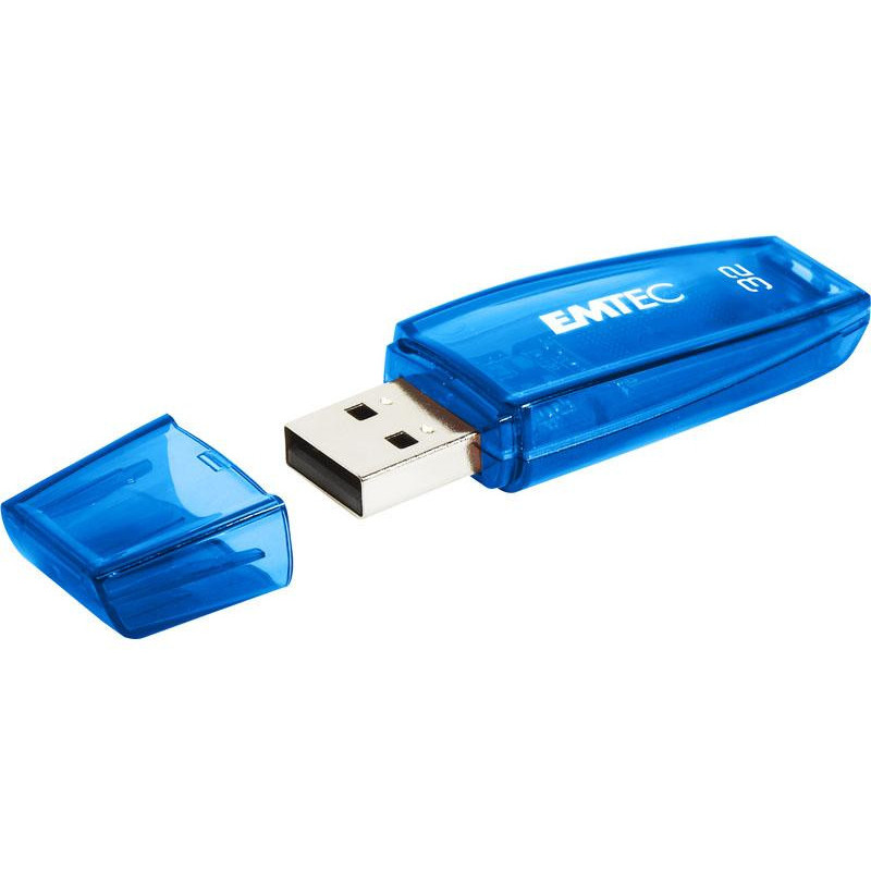Emtec USB Flash Drive C410 Color Mix 32GB Bleu Emtec USB Flash Drive C410 Color Mix 32GB Bleu