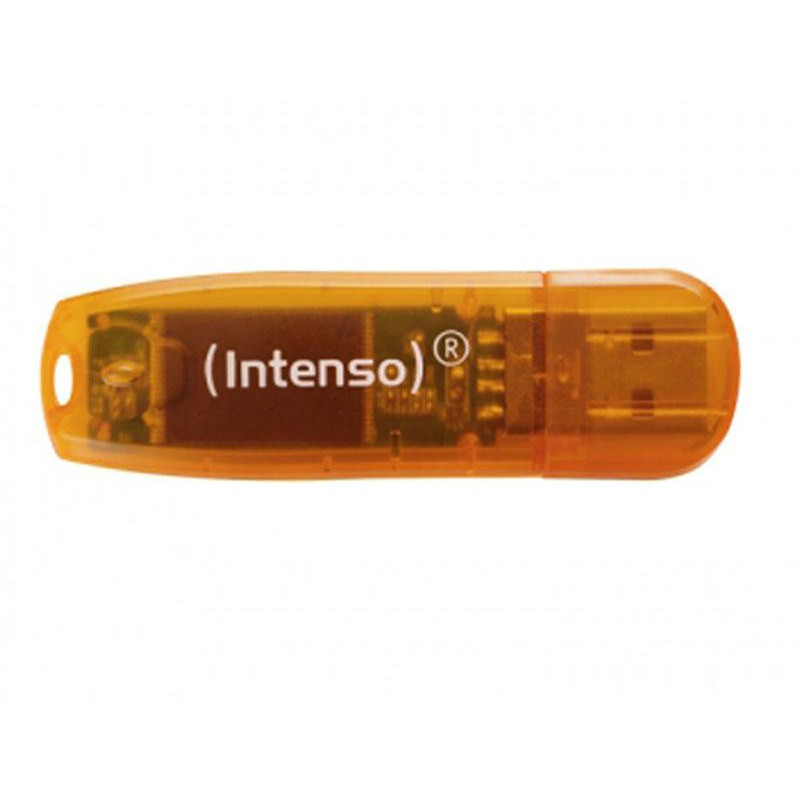 Intenso USB Flash Drive Rainbow Line 64 Go Jaune (3502490)