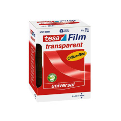 Ruban adhésif transparent pour dérouleur de table (10x 66m x 15mm) (57372)