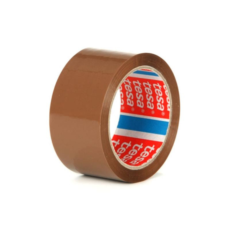 Ruban adhésif PP TESA 50mm/66 mètres (04195 Marron) Ruban adhésif PP TESA 50mm/66 mètres (04195 Marron)