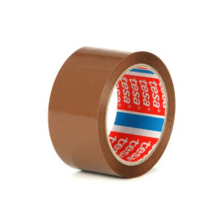 Ruban adhésif PP TESA 50mm/66 mètres (04195 Marron)