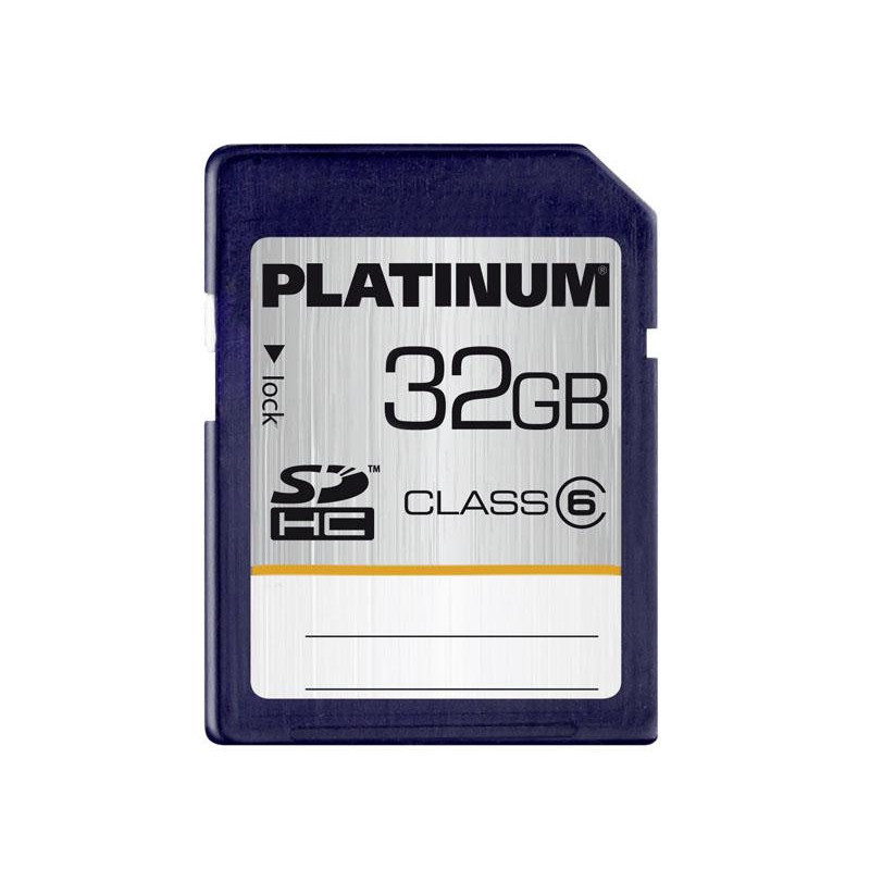 SDHC 32Go Platinum CL6 - sous blister SDHC 32Go Platinum CL6 - sous blister