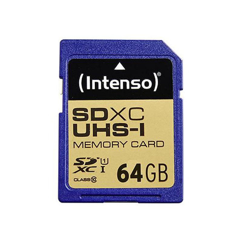 Intenso Memory Card SDXC UHS-I Premium 64GB CL 10 (3421490)