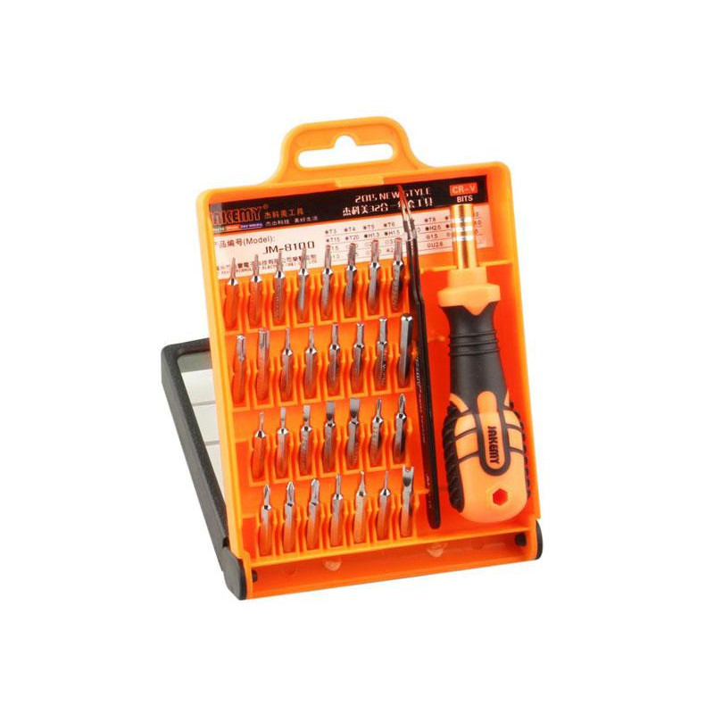 Set tournevis et tournevis torx Jakemy HOME JM-8100 (32 en 1) Set tournevis et tournevis torx Jakemy HOME JM-8100 (32 en 1)