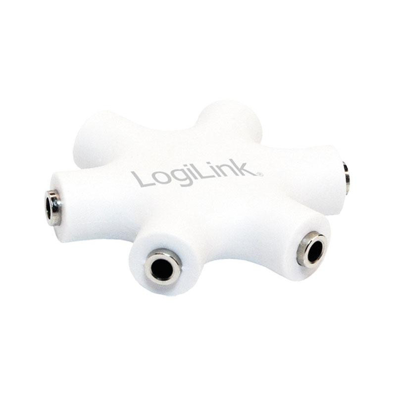 Adaptateur acoustique LogiLink jusqu\'à 5 personnes (CA1088) - Blanc Adaptateur acoustique LogiLink jusqu\'à 5 personnes (CA1088) - Blanc