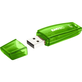 Emtec USB Flash Drive C410 Color Mix 64GB Green