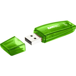 Emtec USB Flash Drive C410 Color Mix 64GB Green