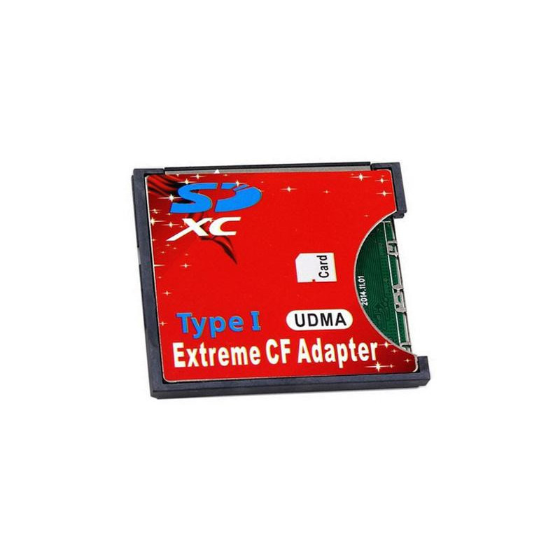 Adaptateur carte CF Extreme Type I pour SD/SDHC/SDXC (Blister) Adaptateur carte CF Extreme Type I pour SD/SDHC/SDXC (Blister)