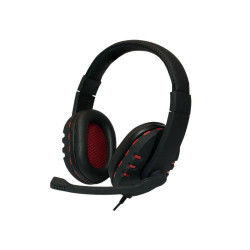 Casque stéréo USB LogiLink (HS0033) - Noir